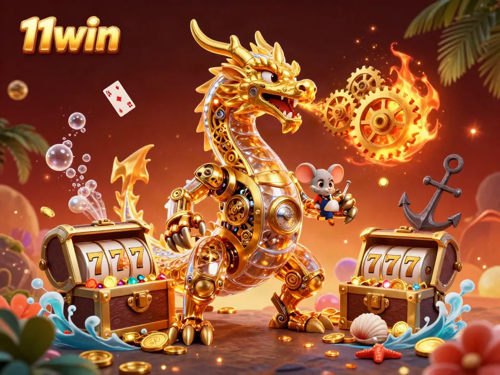Spin the reels of 11win's thrilling slot machines with a growing treasure chest of gems and coins.
